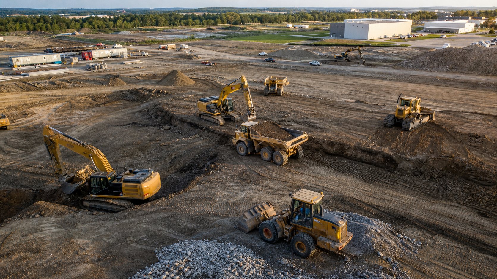 Gedco field work for Excavation, Earthworks and Grading