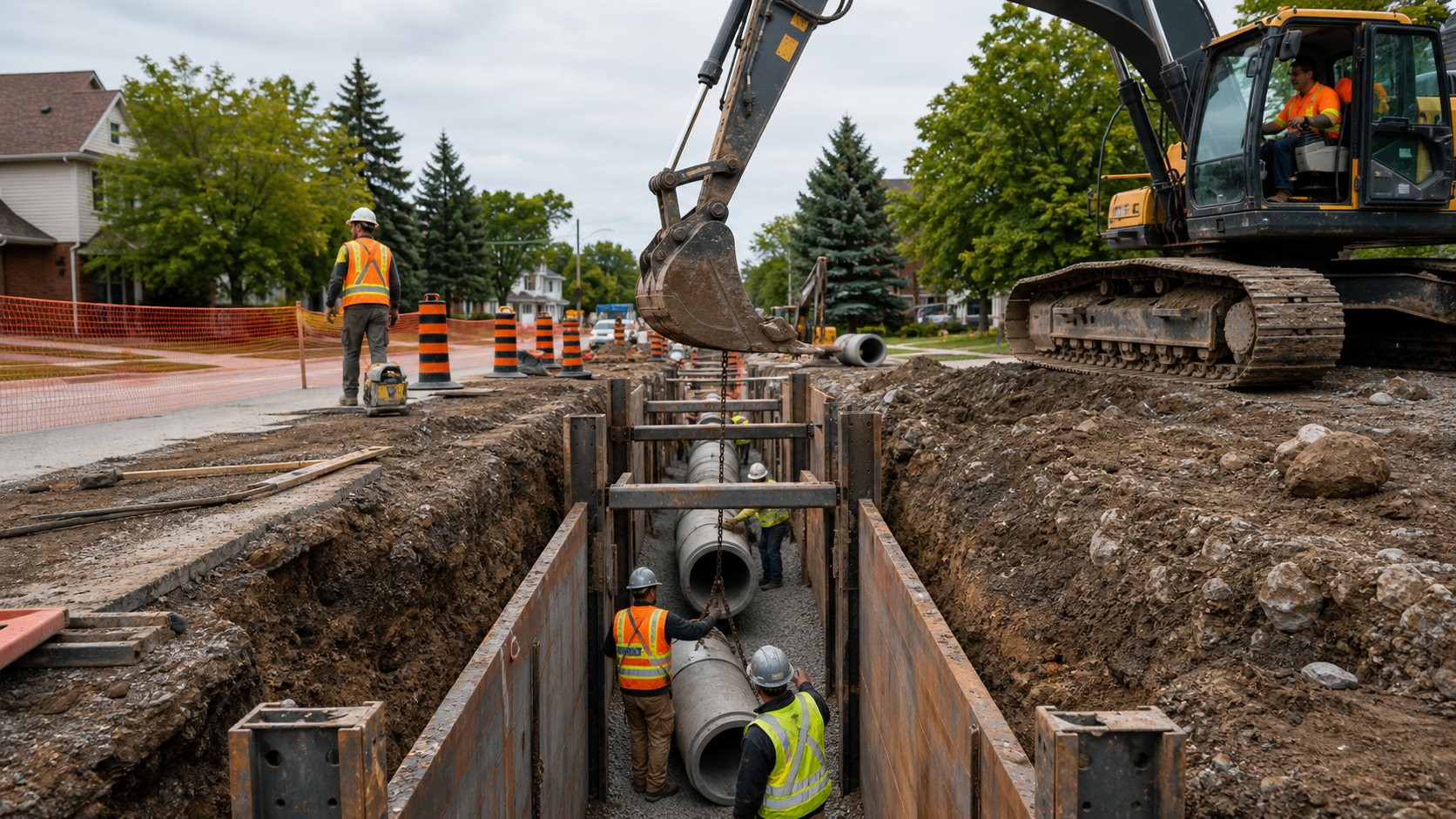 Paul Demers School Civil Works